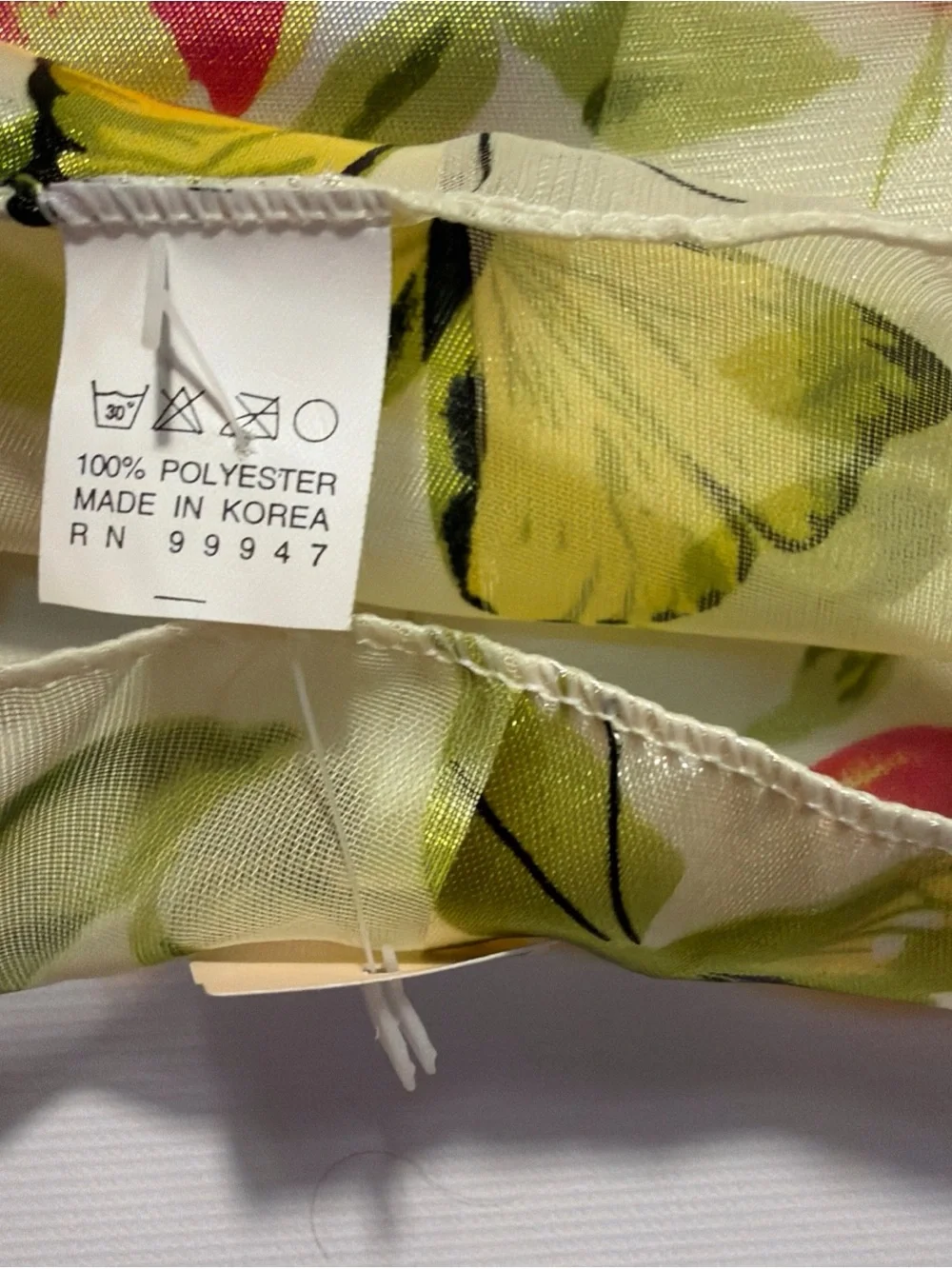 Vintage Lot of 3 Butterfly & Bugs Print Scarves Silk & Polyester 1 New